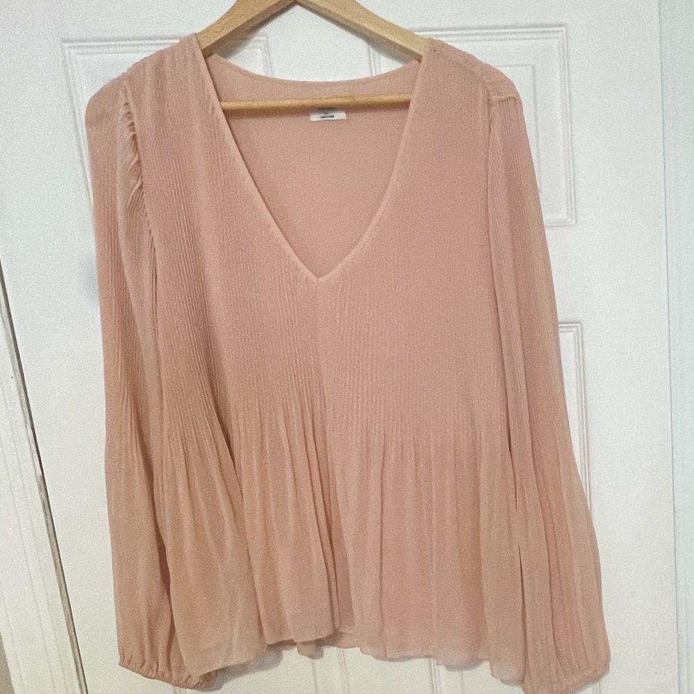 Wilfred daydreamer Blush V-Neck Blouse
